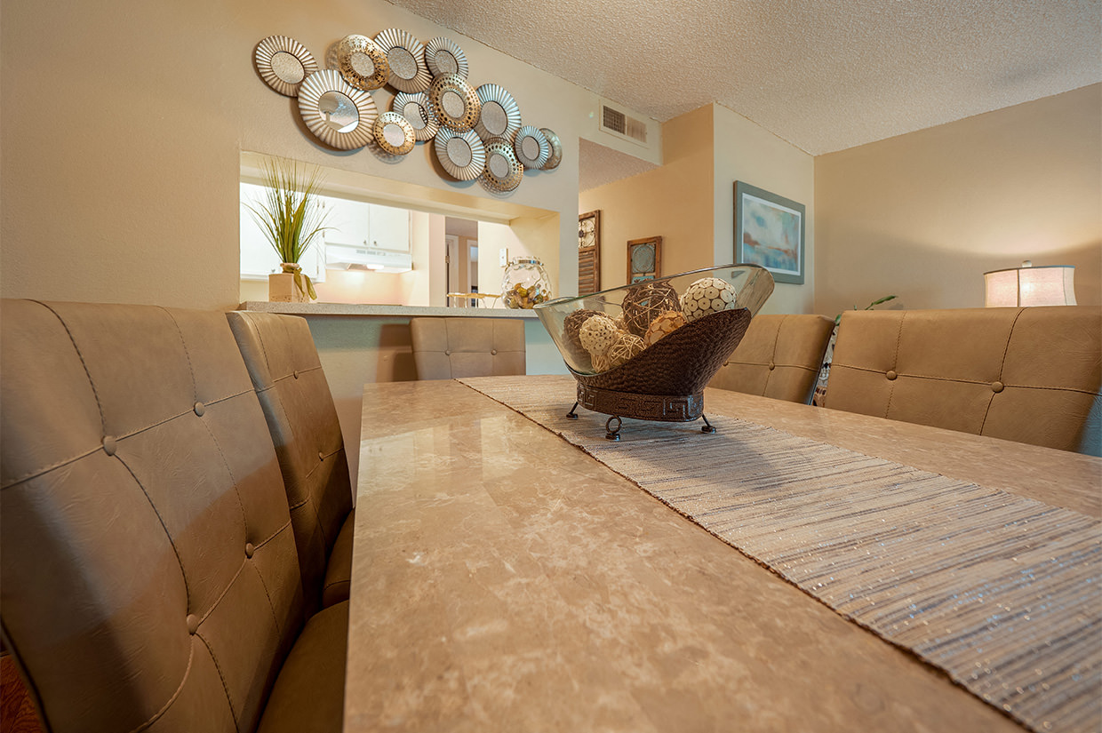 Furnished Monarch Dining Table